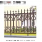 东莞金鑫福定做间隔栏杆 学校围墙铝艺护栏 铝艺围墙护栏 加工塑钢方管铁栏杆护栏